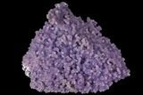 Purple Botryoidal Grape Agate - Top Quality Color #109417-1